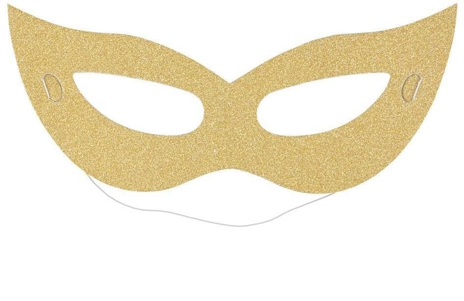 Arpex Maski brokatowe Celebrate! 6szt