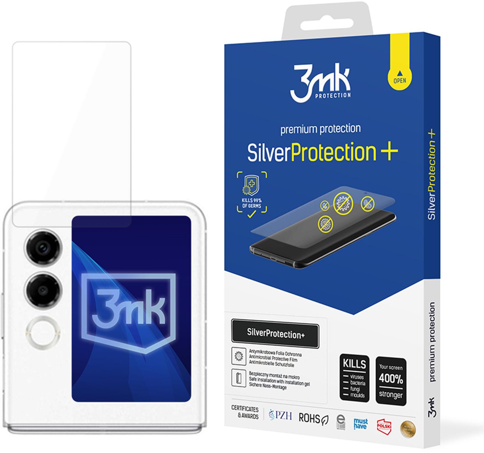 NUBIA FLIP 2 (FRONT) - 3MK SILVERPROTECTION+