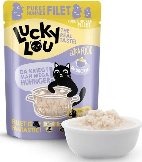 Lucky Lou Lucky Lou Extrafood Kurczak w bulionie saszetka 70g