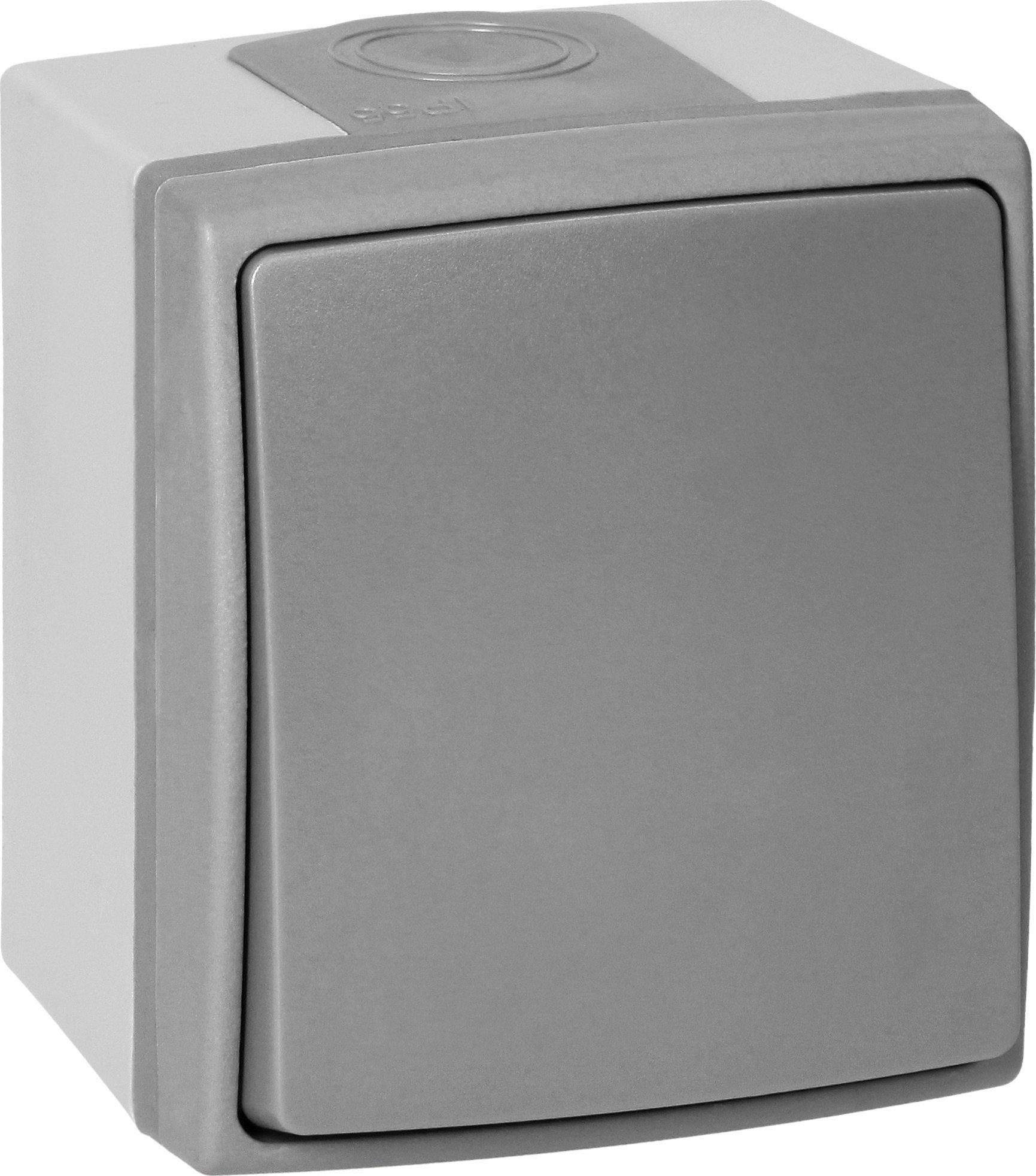 Orno Łącznik jednobiegunowy AQUATIC PRO IP 55 szaro-grafitowy