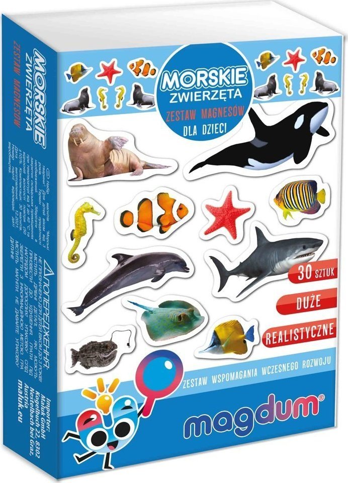 Maksik Magnesy Morscy mieszkańcy MV 6032-18