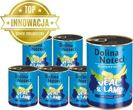 Dolina Noteci DOLINA NOTECI PREMIUM SUPERFOOD cielęcina i jagnięcina 6x400g
