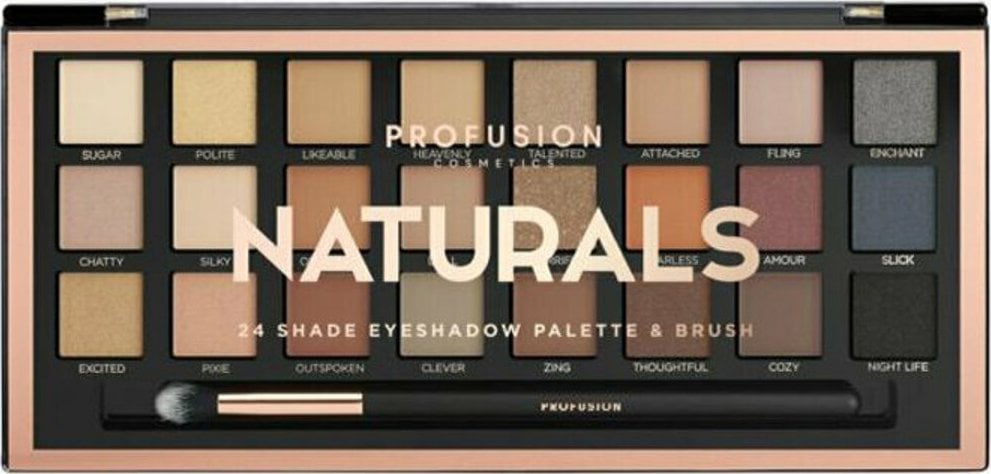 ProFusion Profusion, Profusion, Eyeshadow Palette, Naturals, 26 g For Women