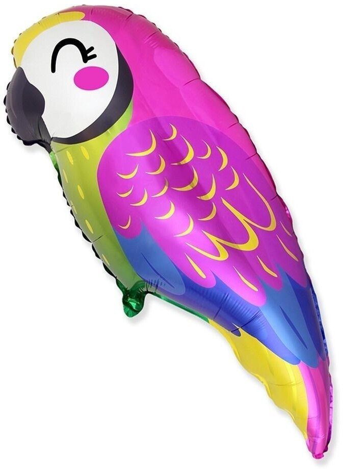 Balon foliowy 61cm Papuga