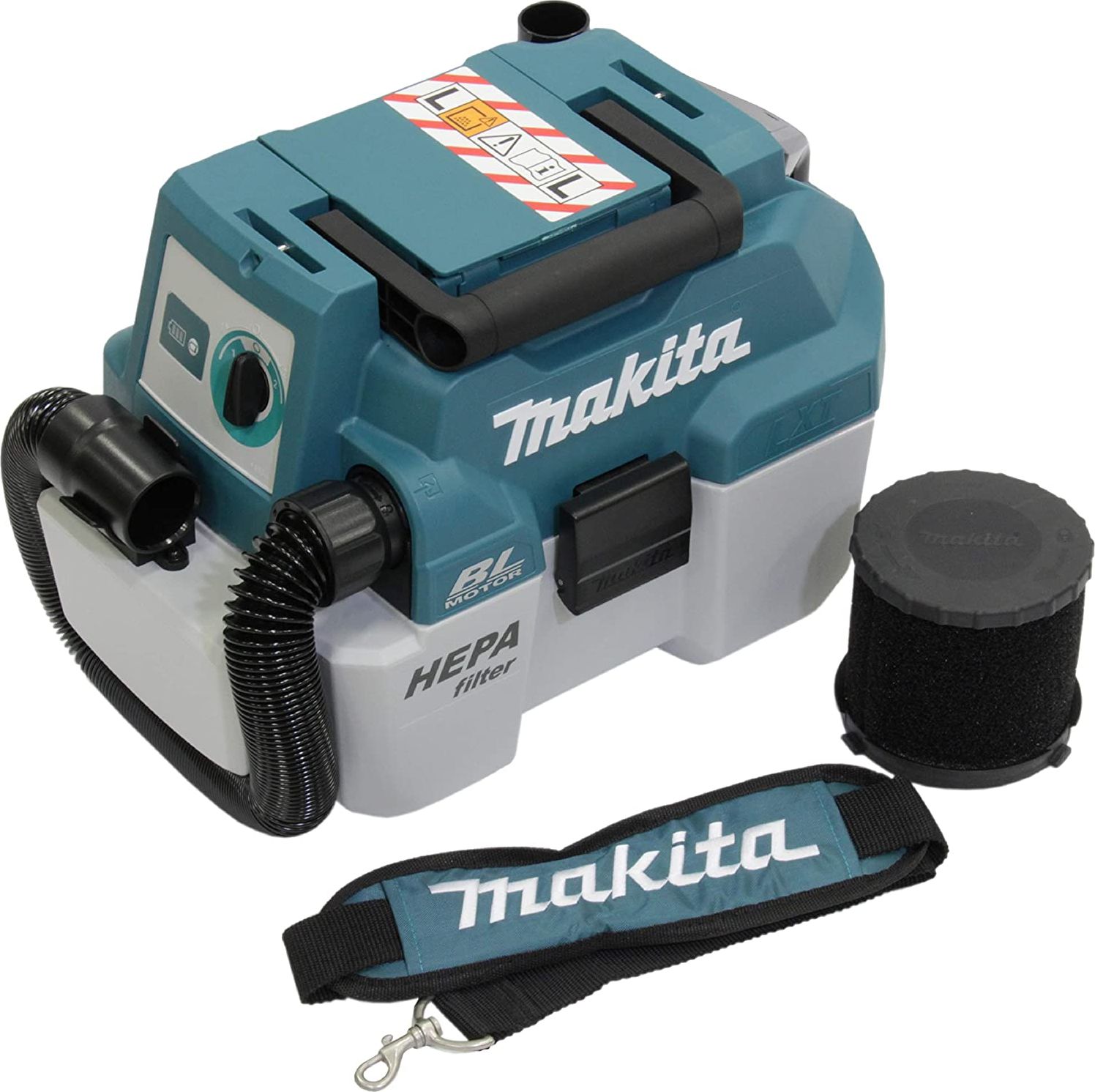 Odkurzacz przemysłowy Makita Makita cordless vacuum cleaner DVC750LZX3 18 V