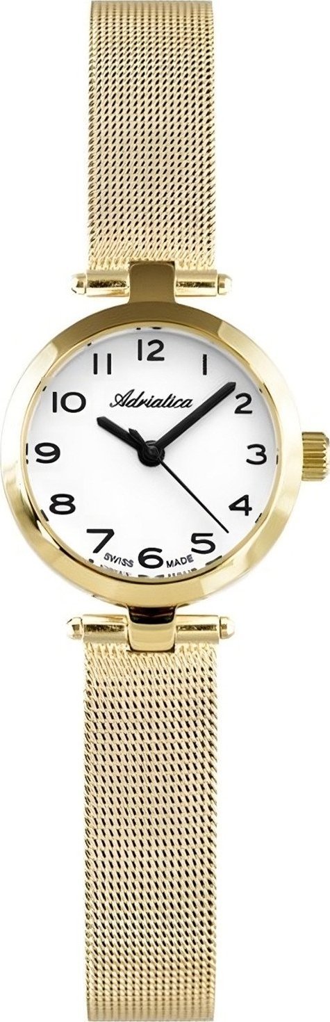 Zegarek Adriatica Zegarek damski Adriatica A3435.1123Q złoty