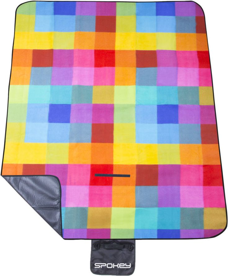 Spokey Koc piknikowy Junket 130x150cm wielokolorowy (83017)