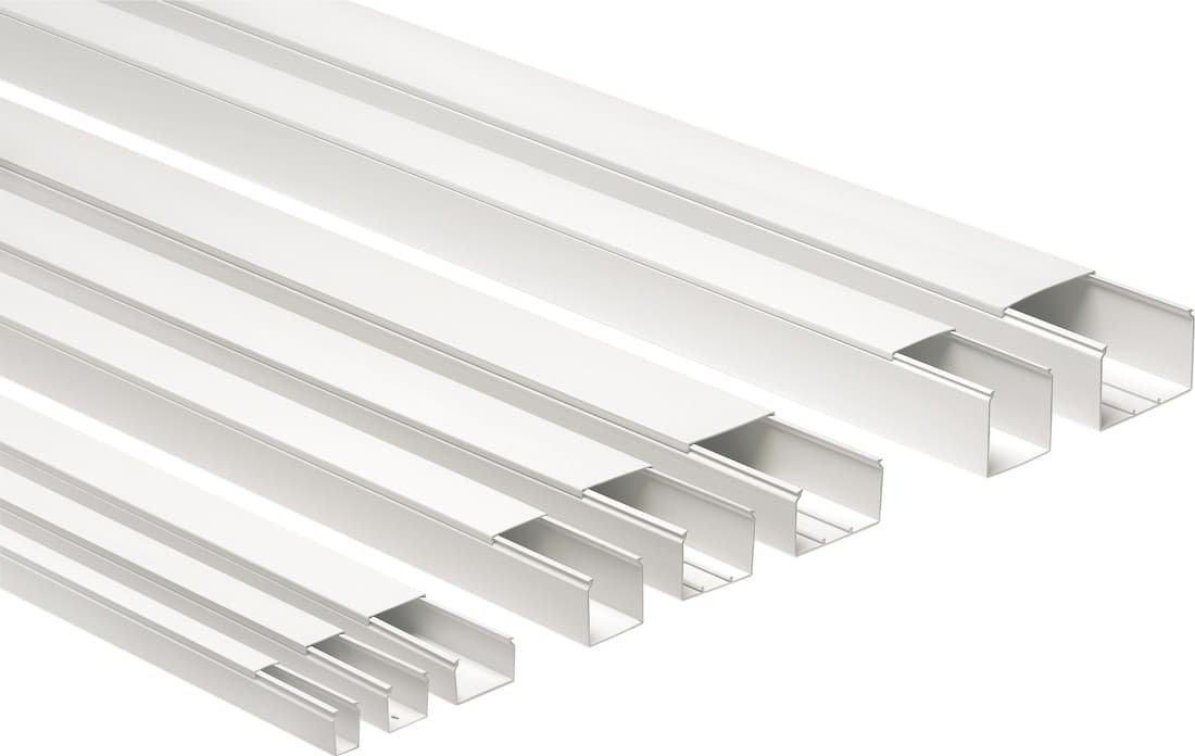 Elettrocanali Kanał kablowy z pokrywą CP 120x60 biały /2m/ ECCP12060B