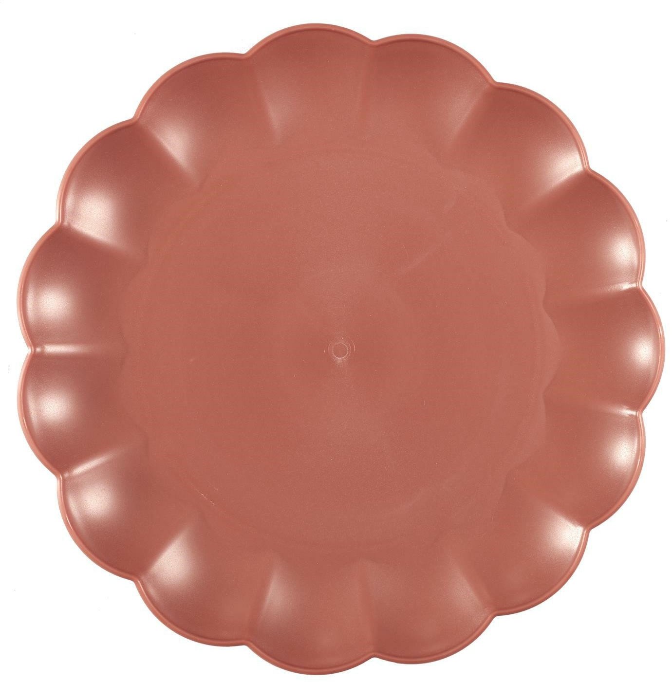 INTESI TALERZ OBIADOWY IRIS 25,5CM RÓŻOWY