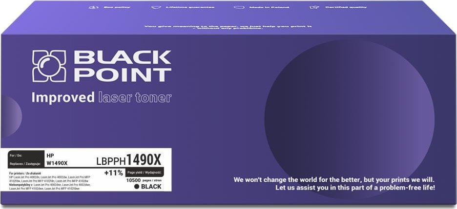 Toner Black Point Black Point LBPPH1490X zamiennik HP 149X W1490X black