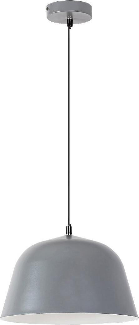 Lampa wisząca Rabalux Industrialna lampa wisząca Malia szary zwis nad wyspę kuchenną