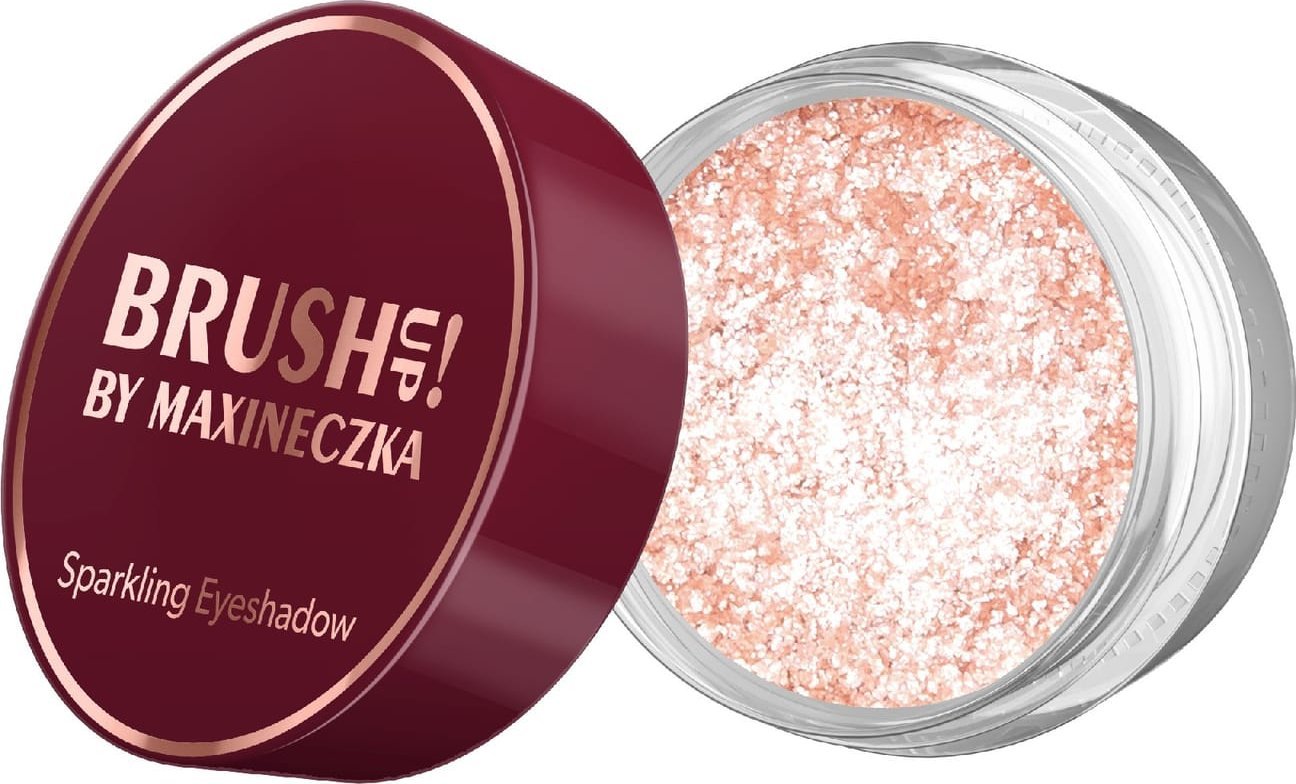 CLARESA Brush Up! by Maxineczka Błyszczący Cień do powiek 02 Peach Gold 3 g
