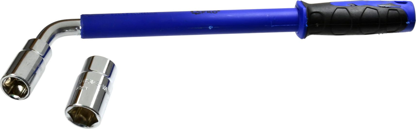 Geko Klucz do kół wysuwany wzmacniany 17x19mm + 21x23mm (G10053)