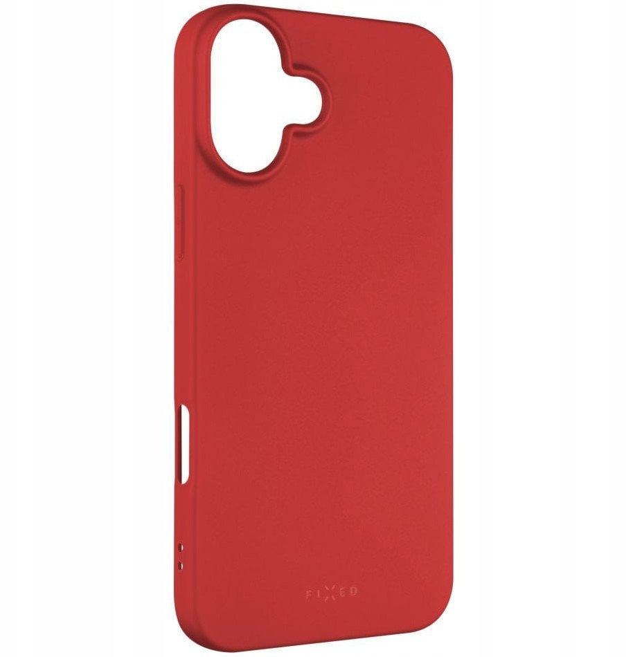 Fixed Story | Back cover | Apple | iPhone 16 Plus | Rubberized | Red