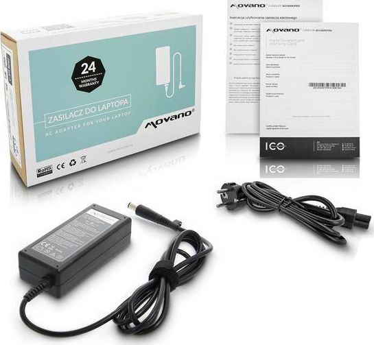 Zasilacz do laptopa Movano 65 W, 5 mm, 3.3 A, 19.5 V (ZZ/HP195333B)