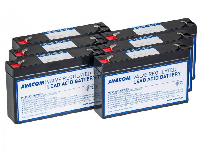 UPS Avacom RBC88 (6 baterii) (AVARBC88KIT)