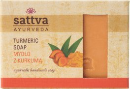 Sattva MYDŁO W KOSTCE DO CIAŁA KURKUMA 125 g SATTVA