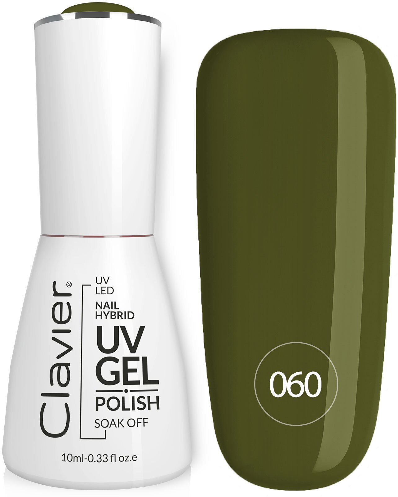 CLAVIER_Nailsology Gel Polish lakier hybrydowy 060 I Olive You 8ml