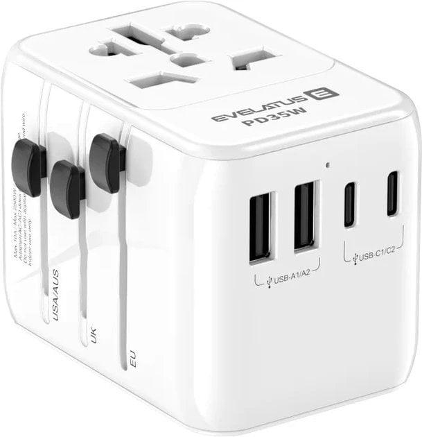 651DCPro 2in1 35W World Travel Adapter