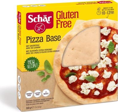 Schar Spody do pizzy bezglutenowy (2X150 g) 300 g Schar