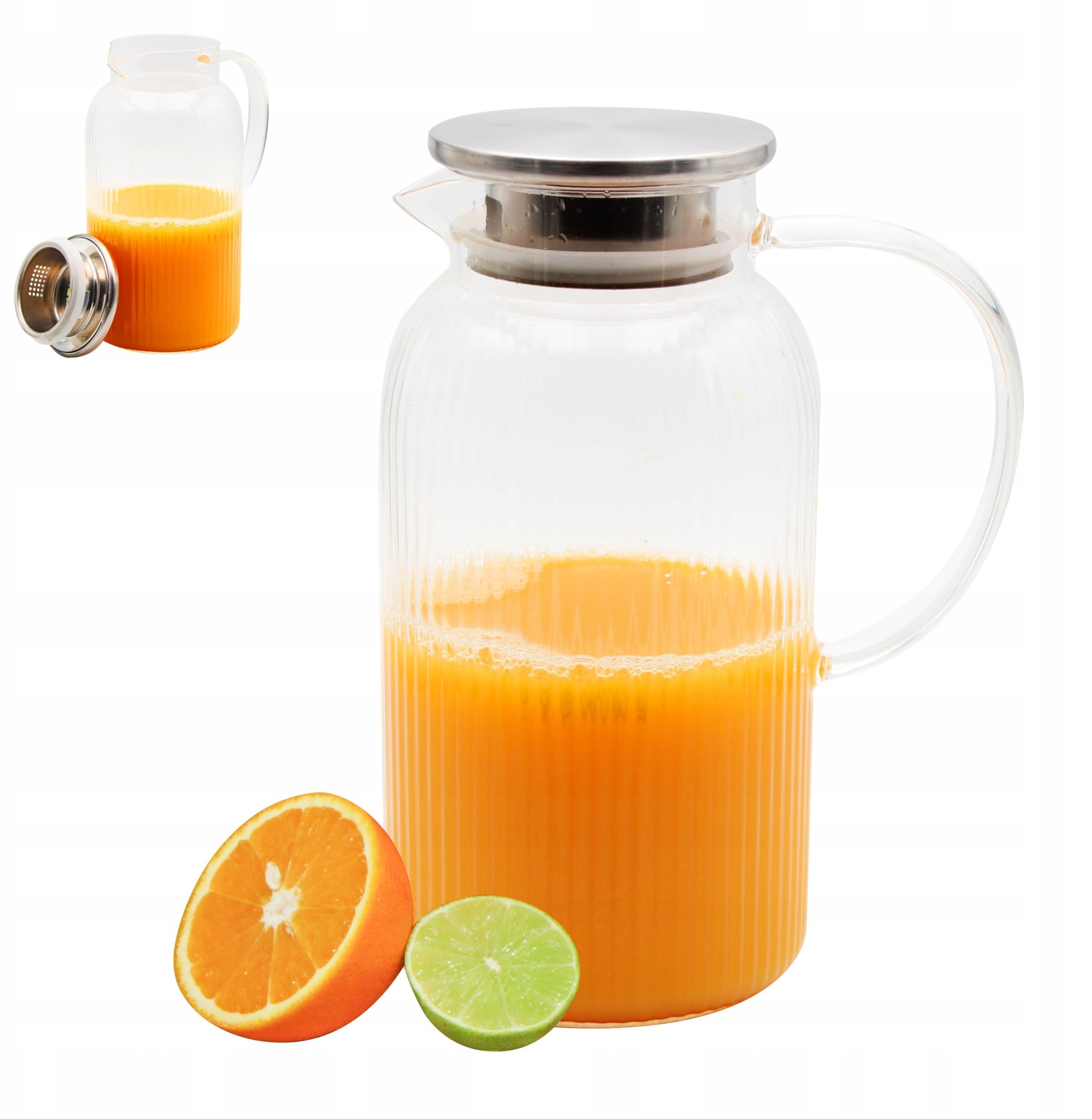 DZBANEK DO NAPOJÓW, SOKÓW, LEMONIADY, HERBATY, WODY 1.8L BRUNBESTE BB-2883