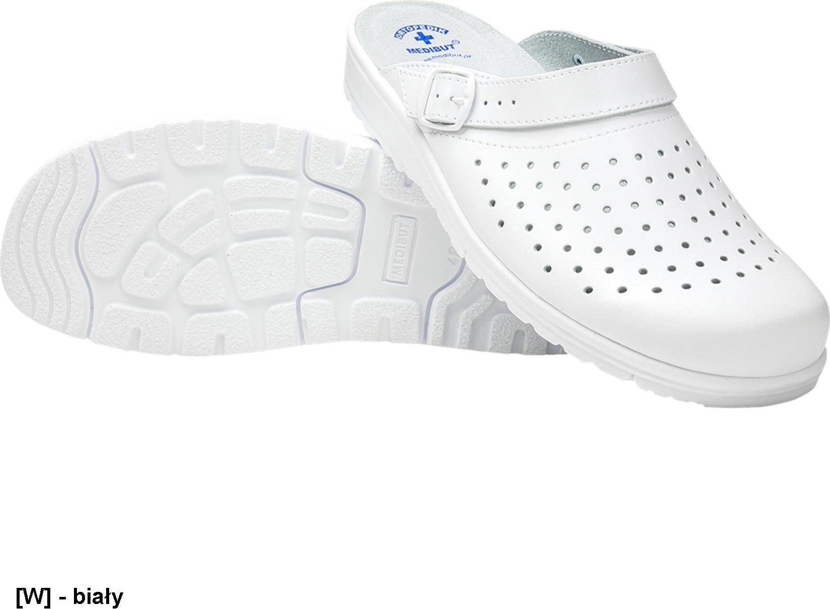 MEDIBUT BMKLADZPAMES - Buty białe zawodowe 40