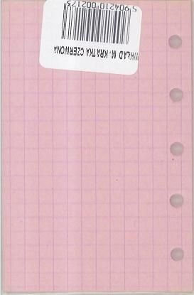 Antra Wkład do organizera M Kratka czerwona (270086)