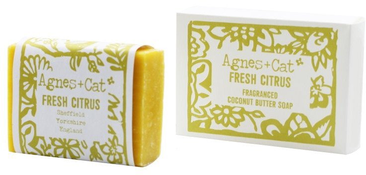 Mydło z masłem kokosowym - Fresh Citrus