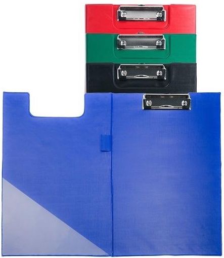 D.Rect Deska A4 PVC z klipem i okładką czarna D.RECT