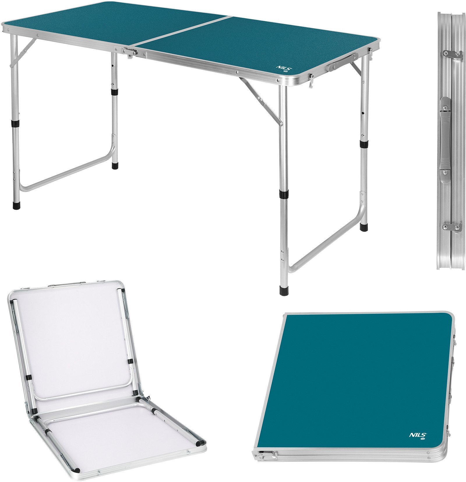 NC1605 NIEBIESKI STÓŁ KEMPINGOWY NILS CAMP