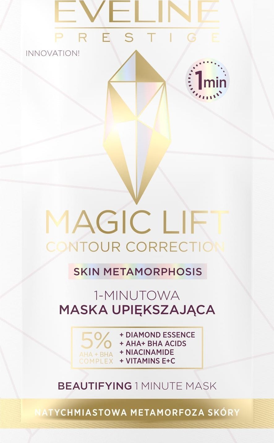 Eveline EVELINE Magic Lift Contour Correction 1-Minutowa Maska upiększająca 7 ml