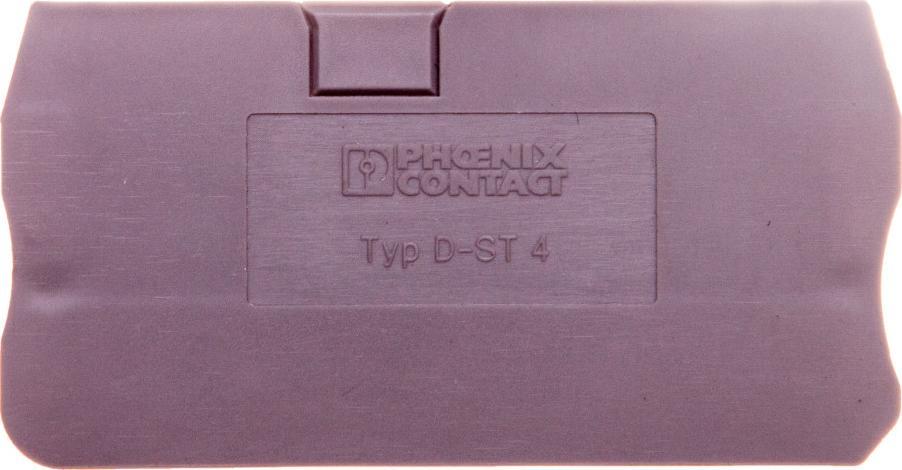 Phoenix Contact Pokrywa zamykająca 2,2x55,9x29mm szara D-ST 4 3030420