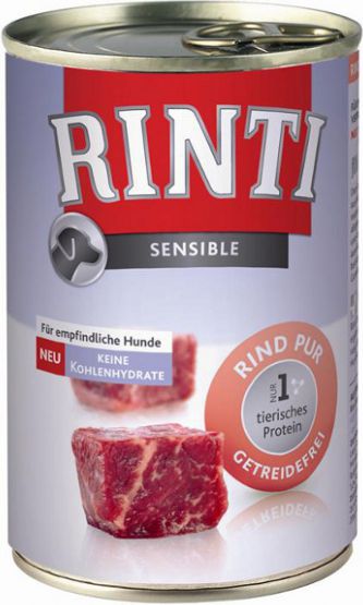 Rinti RINTI 400g PUSZKA SENSIBLE WOŁOWINA
