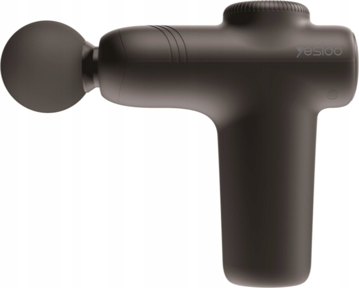 Yesido yesido Funkcjonalny Masażer Gun MG01 1500mAh, BLACK / CZARNY