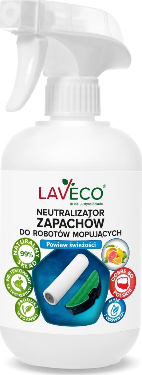 LAVECO LAVECO Neutralizator zapachów do robotów mopujących - powiew świeżości - 500 ml