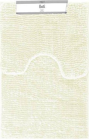 AmeliaHome Dywanik łazienkowy Bati 50x80cm biały (244466-uniw)