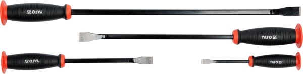 Yato Łomy z rękojeścią z możliwością pobijania 6x10x10x12 zestaw 4szt. (YT-4730)