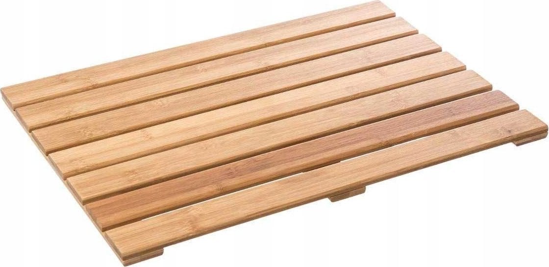 5five Podest bambusowy do łazienki, 53 x 36 cm, antypoślizgowy
