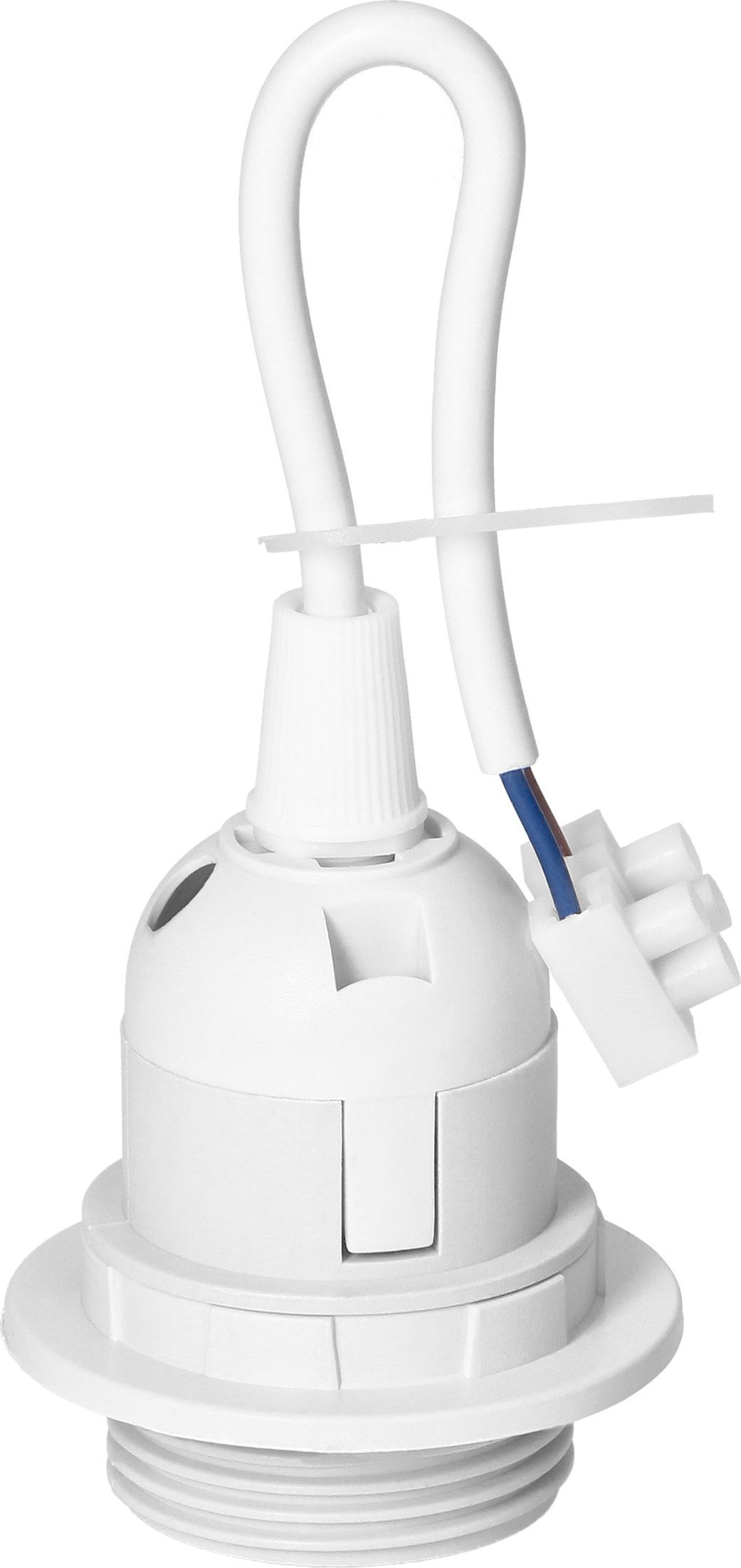 Orno Oprawka remontowa E27 z kołnierzem, biała