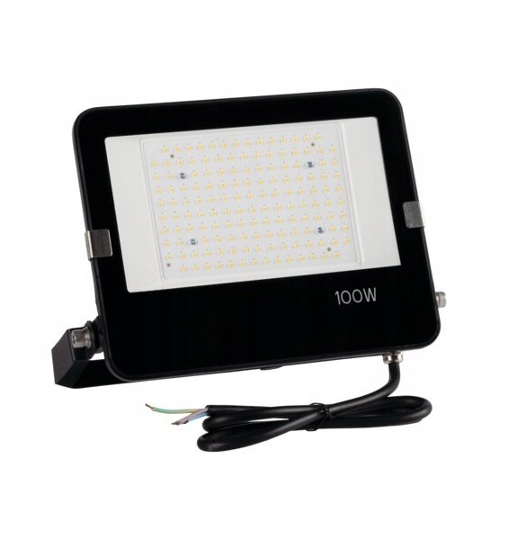 Naświetlacz Kanlux Projektor FL AGOR PRO 100W 16900lm 4000K barwa neutralna IK08 IP65 czarny 38420