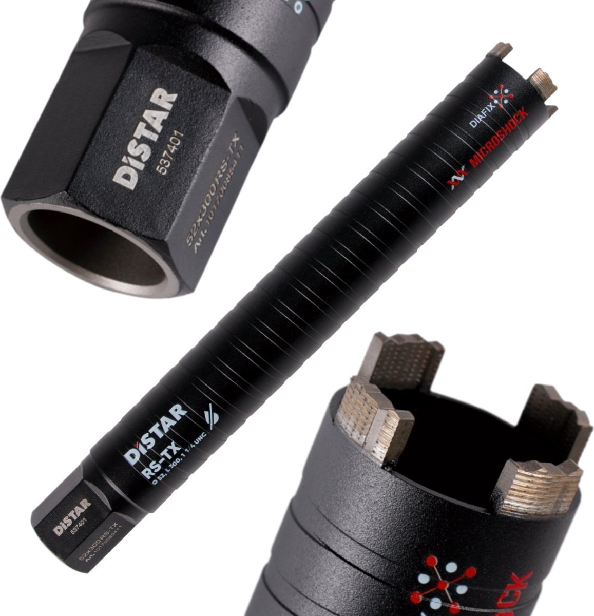 DISTAR DIAMOND CROWN RS-TX 1 1/4" 52mm x 300mm DRY