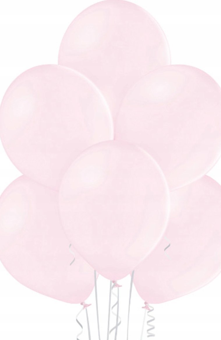 Gemar Balony pastelowe różowe 50szt