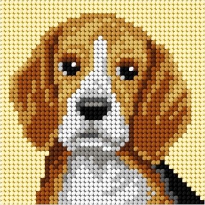 Haft. Moje pierwsze wyszywanie - Beagle