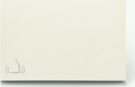 Efapel EFAPEL LOGUS90 KLAWISZ DO ŁĄCZNIKA ZWIERNEGO Z SYMBOLEM DZWONEK LODOWY 90605 TGE