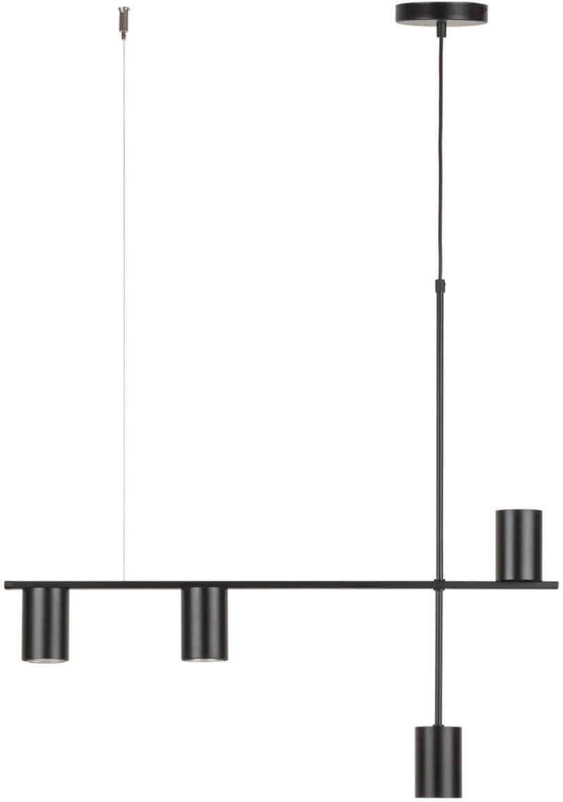 Sigma Vendo 33689 lampa wisząca zwis 4x25W GU10 czarna