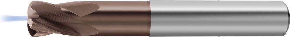 Frez pełnow. High-Feed 12,0mm 4-ostr., z chłodz.wew.Signum typH n.zakład.krótki G-Mold 65HF GHR