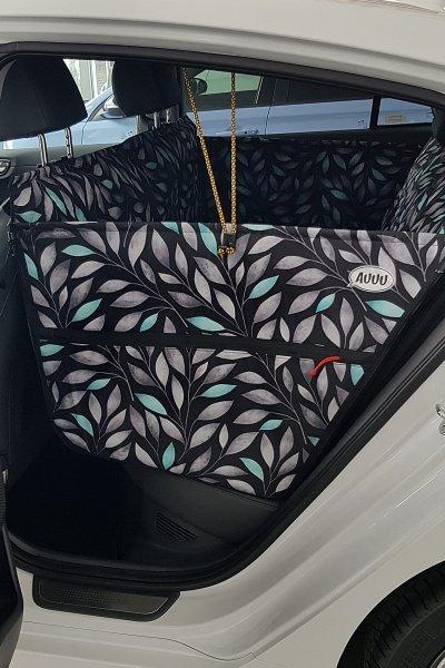 AUUU Pokrowiec tylnej kanapy samochodu MIĘTĘ CZUJĘ