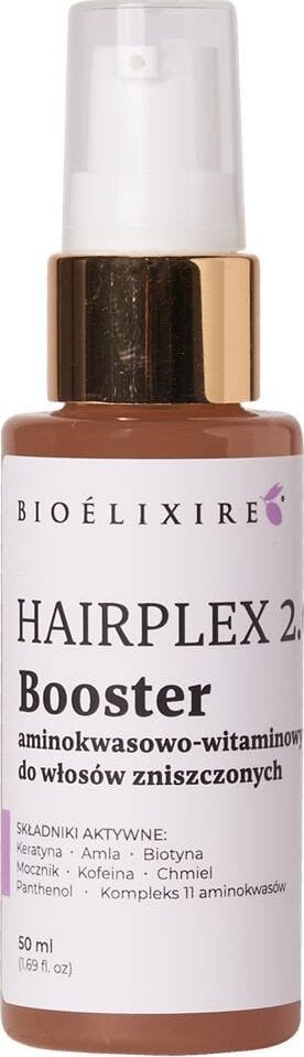Bioelixire Hairplex 2.0 booster aminokwasowo-witaminowy do włosów zniszczonych 50ml