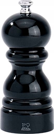 Młynek do przypraw Peugeot Paris salt mill 12 cm beech wood black lacquered