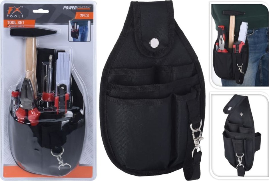 FX Tools 7-częściowy pas z narzędziami